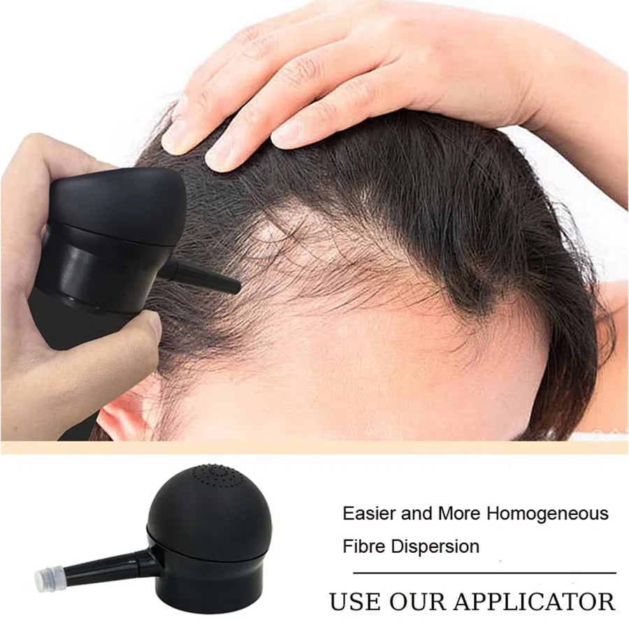 15g Hair Building Fiber Powder Set with Applicator and Hairline Tool