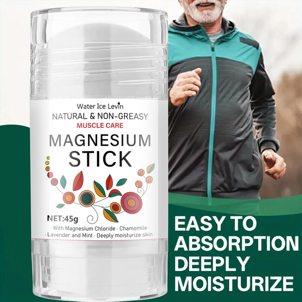 Magnesium Stick Muscle Care Balm Non-Greasy Mineral Relief 45g