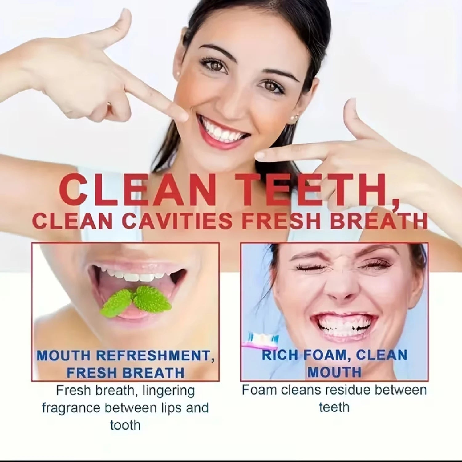 Hydroxyapatite Toothpaste Remineralizing Gum Repair Mint Flavor 100g - 3