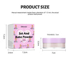 Matte Finish Loose Setting and Baking Powder