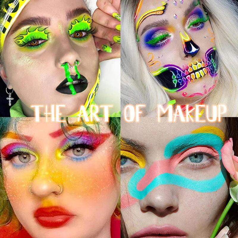 Peiwen Face and Body Paint Stick Waterproof Makeup for Parties