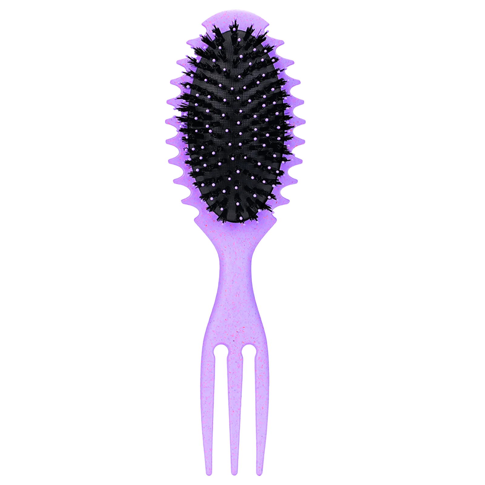 Multifunctional Curly Hair Styling Comb and Scalp Massage Brush - 17