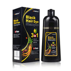 500ml Silver Hair Dye Shampoo Plant Extract Color Treatment