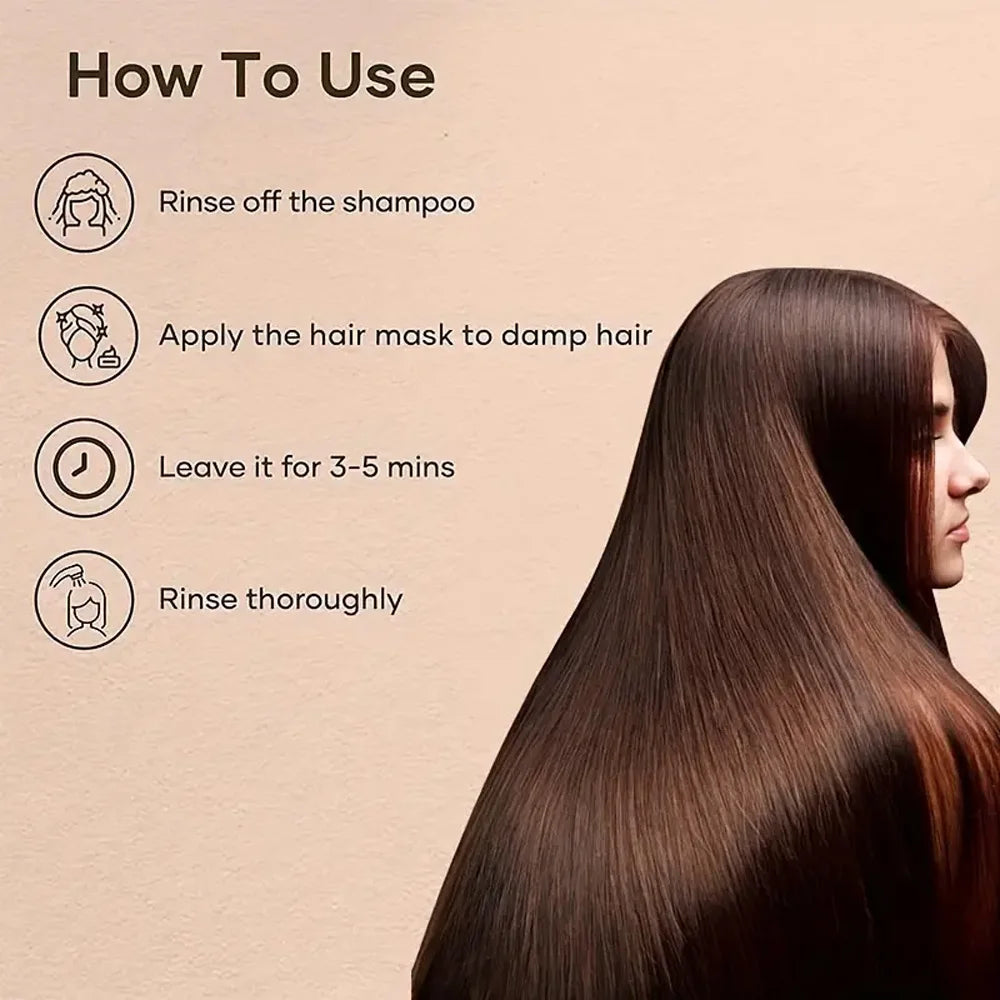 Keratin Hair Mask 100g Repairing Treatment for Damaged Frizzy Hair