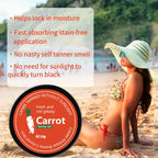 Carrot Tanning Gel Self Tanner and Bronzer for Natural Sunless Glow