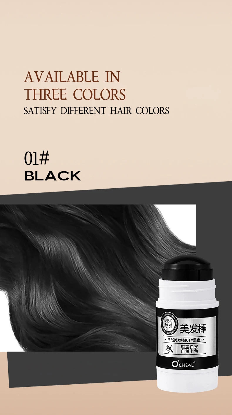 O'CHEAL Waterproof Hair Dye Stick for Gray Hair Coverage - 14