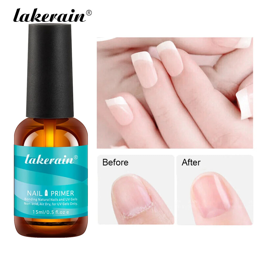 Nail Prep Dehydrator and Primer Set for Long-Lasting Gel Manicure - 6