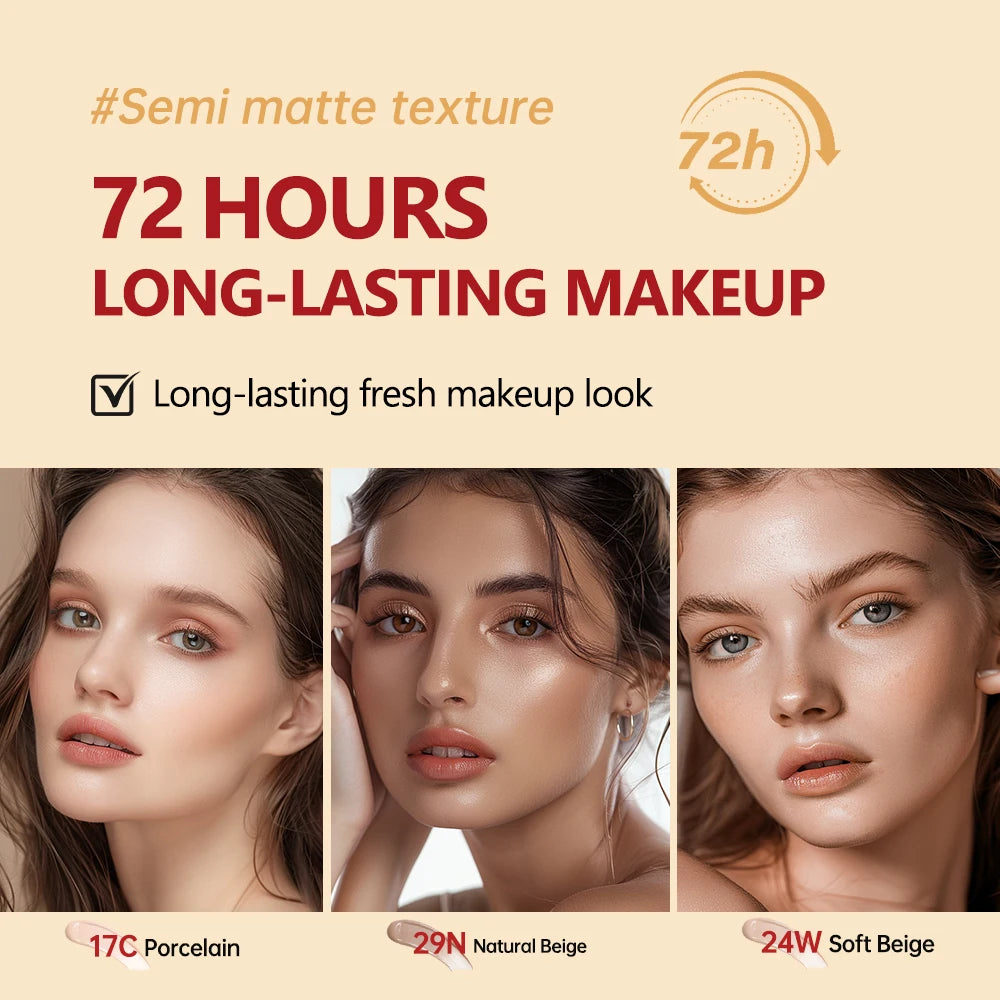 Long-Lasting Waterproof Cushion Foundation Refill