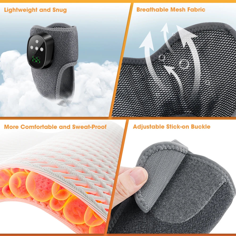 Heated Ankle Massager with Vibration Therapy - 14