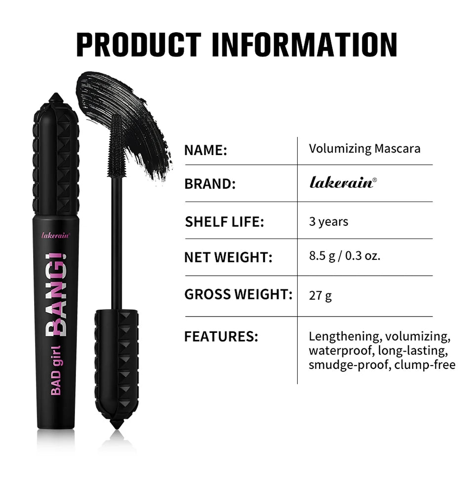 Waterproof Volumizing and Lengthening Mascara - 16
