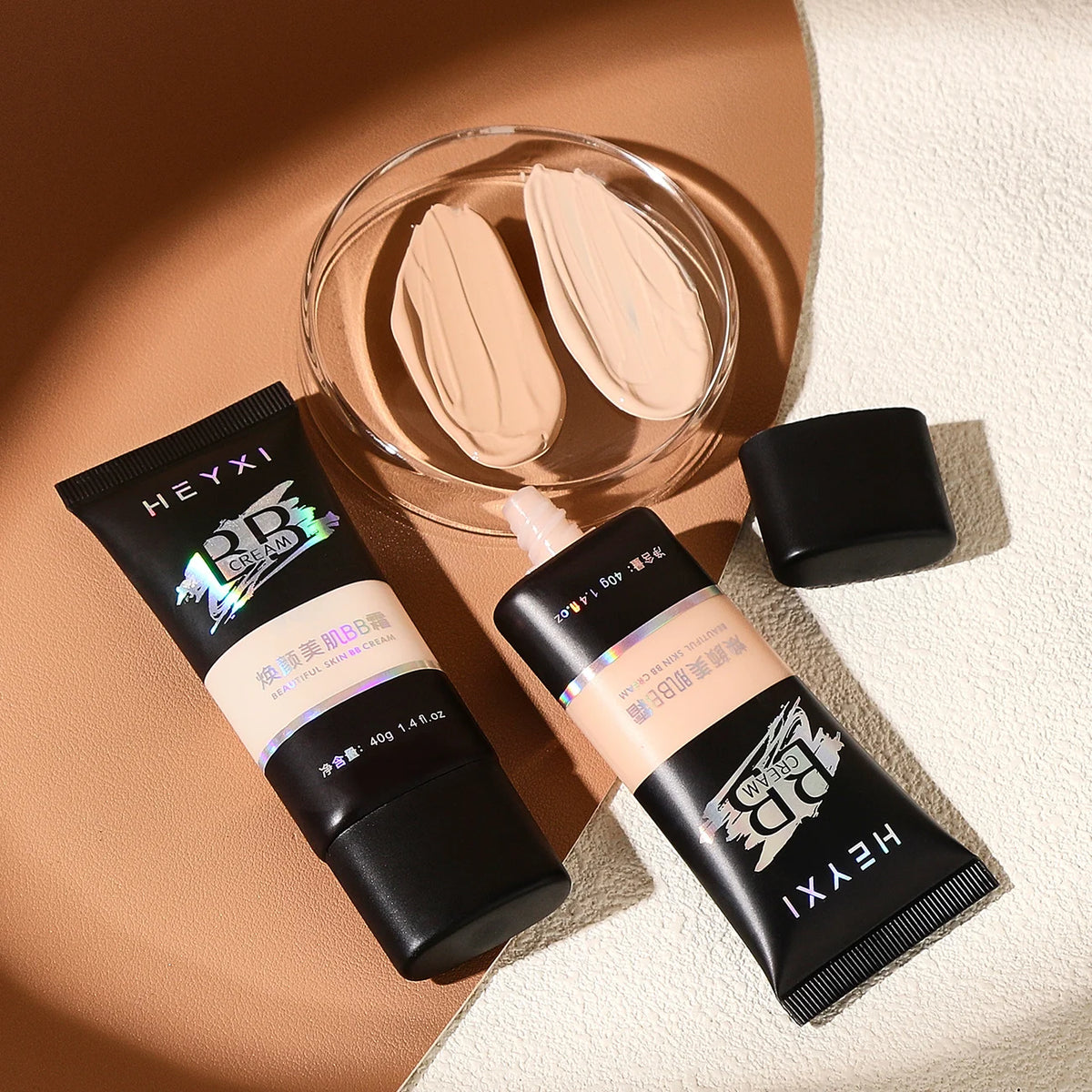 HEYXI Hydrating BB Cream Full Coverage Concealer and Foundation