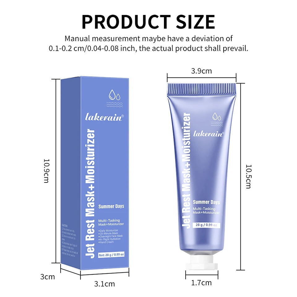 2-in-1 Hydrating Face Moisturizer and Nourishing Overnight Mask