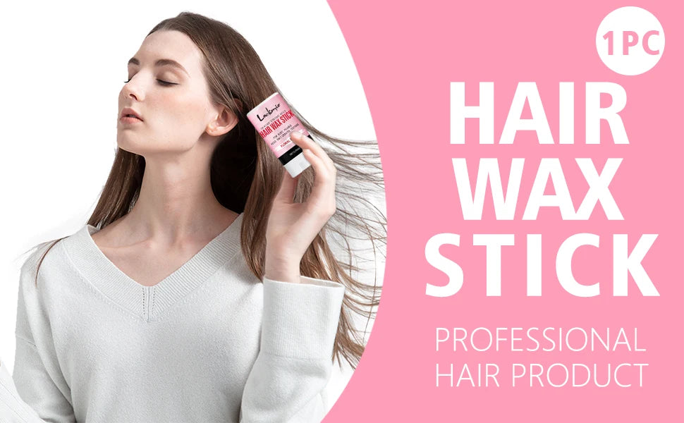 Floral Scent Hair Wax Stick for Smoothing Frizz and Flyaways 16g