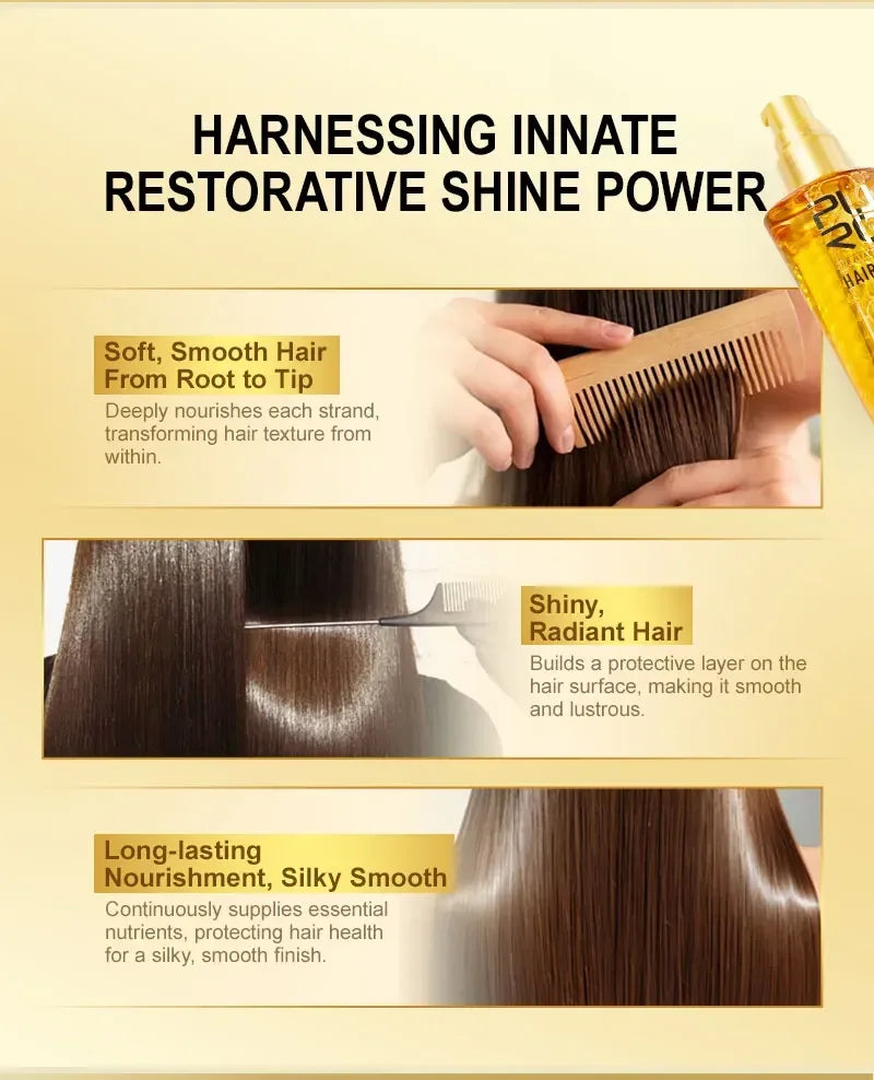 Amino Acid Hair Repair Oil for Smooth and Shiny Hair