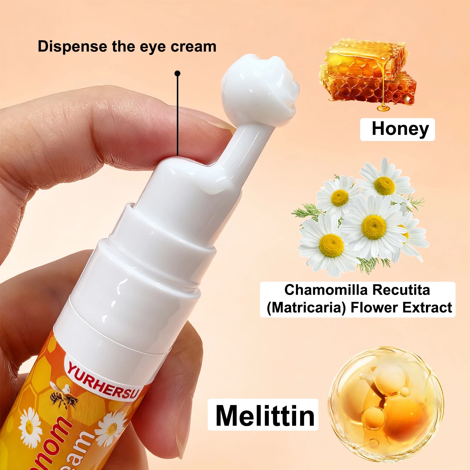 Bee Venom Eye Cream Stick for Dark Circles and Puffiness Treatment - 2