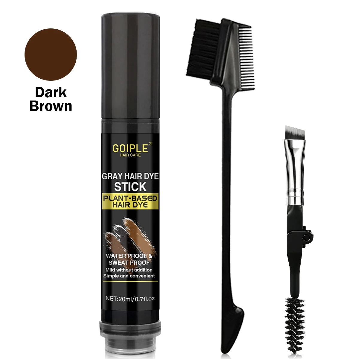 Goiple Gray Hair Dye Stick Instant Root Concealer Touch Up Pen