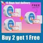 Temporary Silicone Snap-On Dentures for Instant Smile Whitening