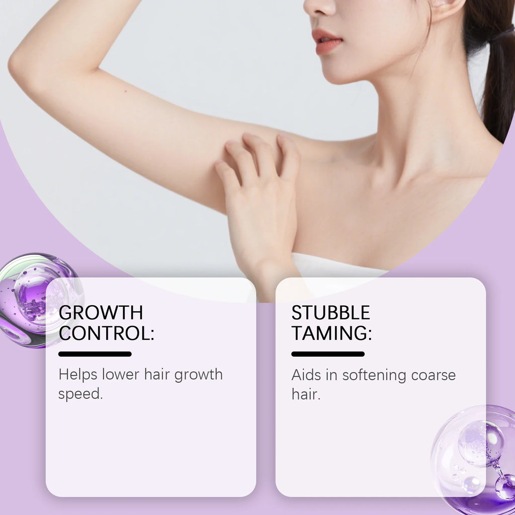 Cyperus Rotundus Hair Growth Inhibitor and Skin Soothing Serum