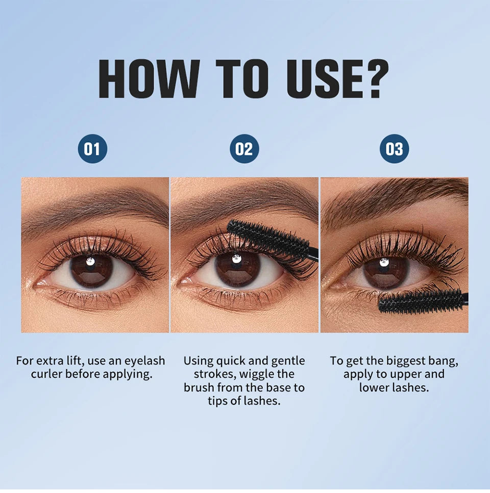 Water-Resistant Lengthening and Volumizing Mascara