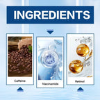 Caffeine and Retinol Eye Serum for Dark Circles and Puffiness