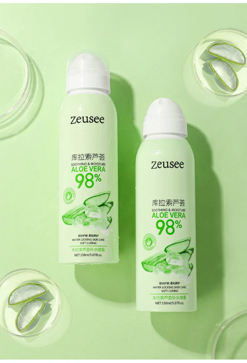 Zeusee Aloe Vera Hydrating Spray Refreshing Face Toner 150ml - 15