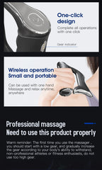 Electric Fascia Knife for Deep Tissue Muscle Massage and Recovery