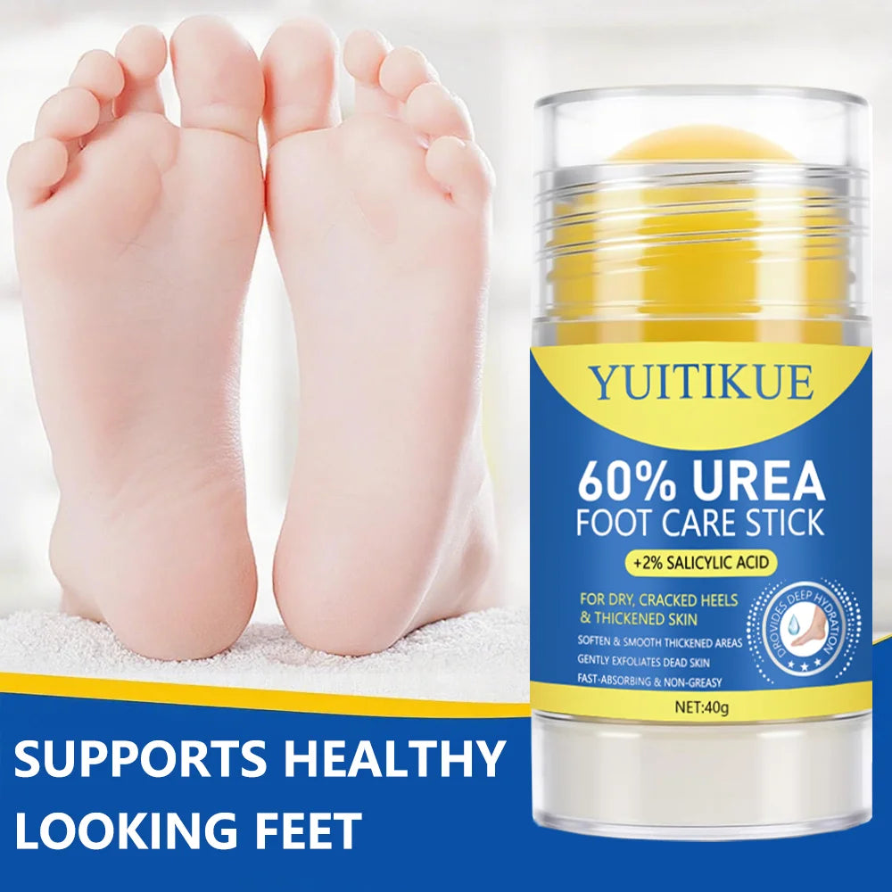 YUITIKUE 60% Urea Foot Care Stick for Cracked Heels and Dry Skin