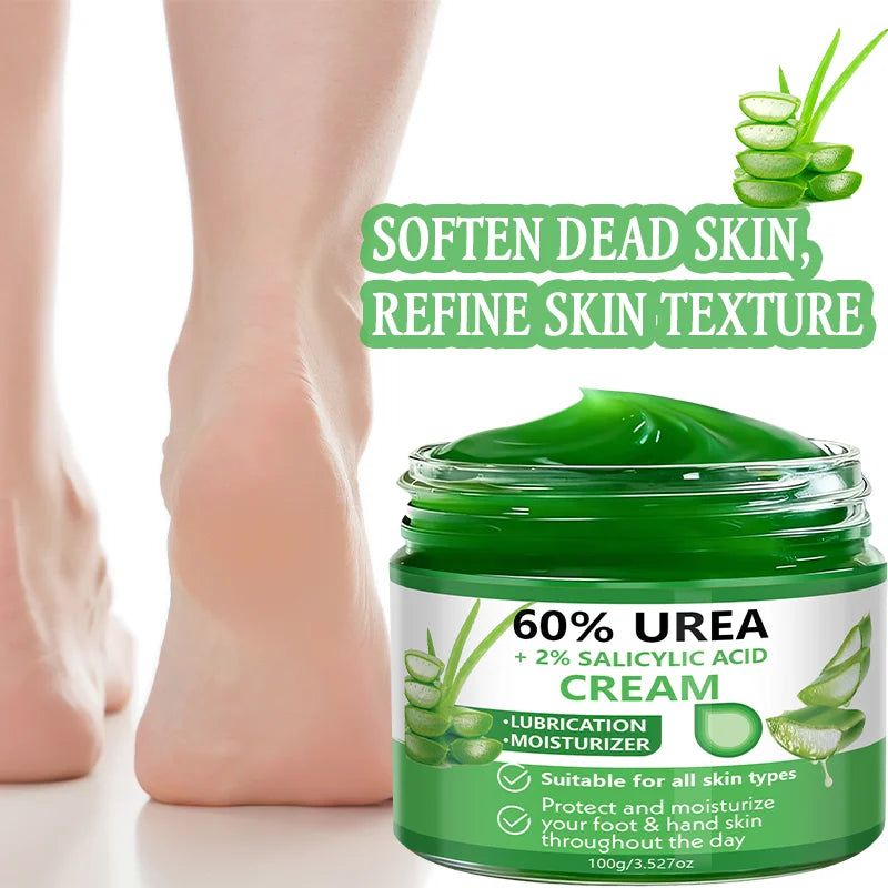 Yuitikue 60 Percent Urea Cream with Salicylic Acid Dry Skin Moisturizer
