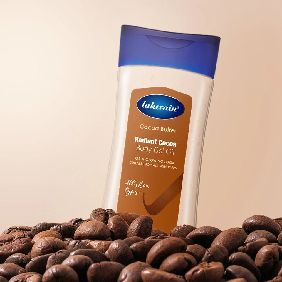 Radiant Cocoa Body Gel Oil for Deep Hydration and Glowing Skin