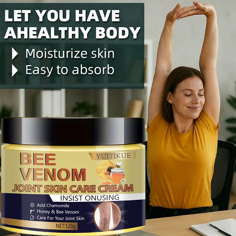 YUITIKUE Bee Venom Joint Cream 120g Moisturizing Body Care - 4
