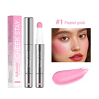 Liquid Blush Stick with Built-in Sponge Applicator