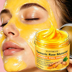 YUITIKUE Turmeric Rice Extract Peel Off Mask Brightening Facial Treatment