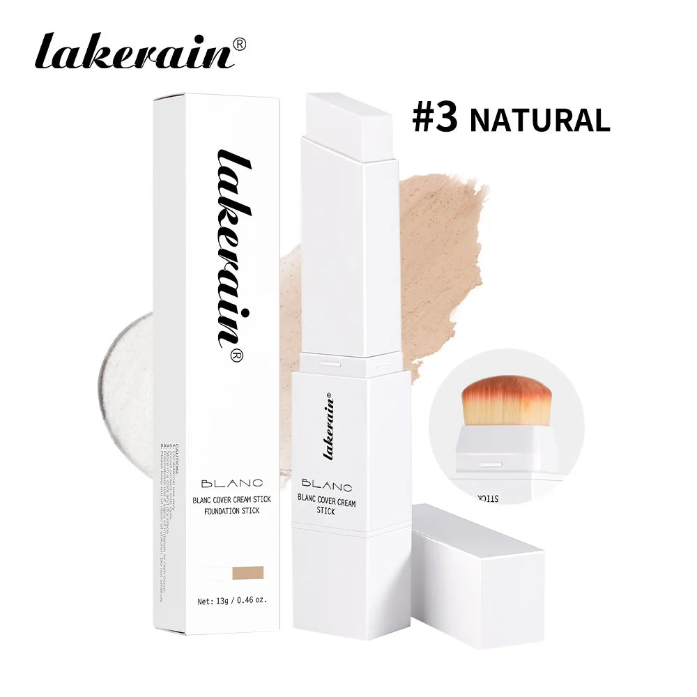 Color-Changing Foundation Stick with Built-in Brush