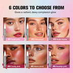 Liquid Blush Stick with Built-in Sponge Applicator