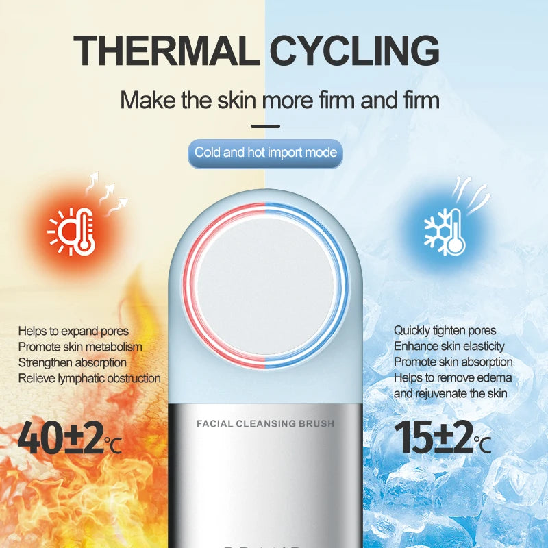 Hot and Cold Silicone Facial Cleansing Brush