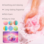 Scented Aromatherapy Bath Bombs for Skin Relaxation and Spa