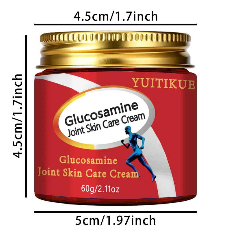 YUITIKUE Glucosamine Joint Cream – Fast Absorbing Body Care 60g