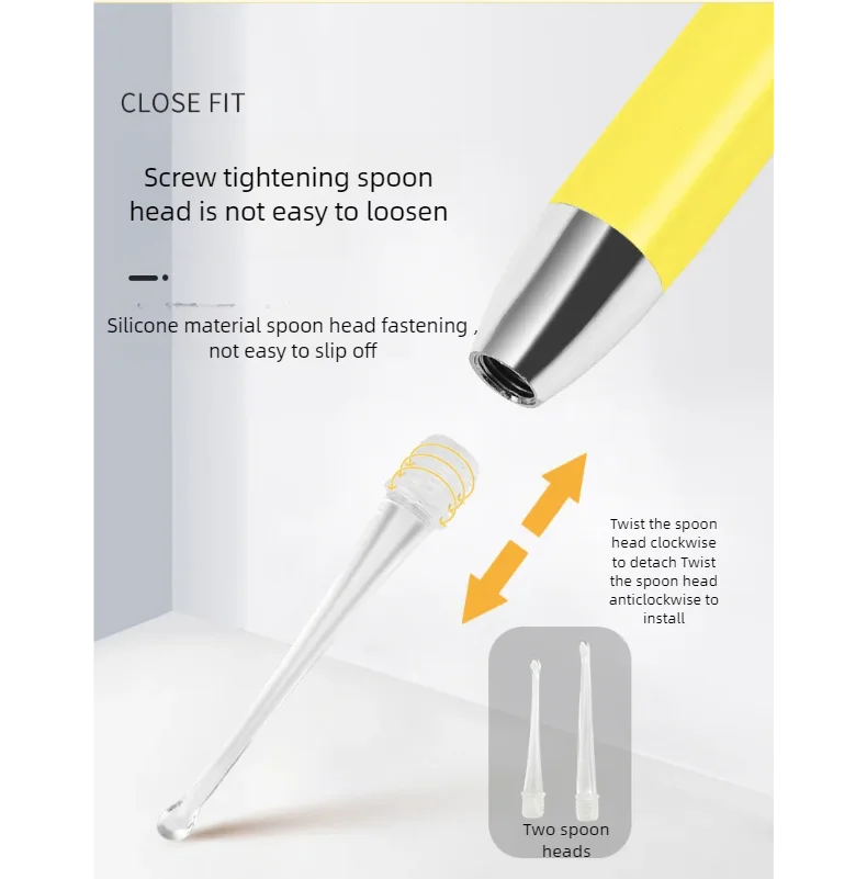 LED Light Ear Wax Removal Tool Kit for Adults and Children