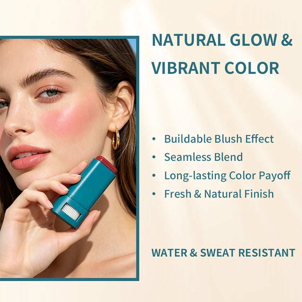 Color Correcting CC Cream and Sunscreen Blush Stick Set