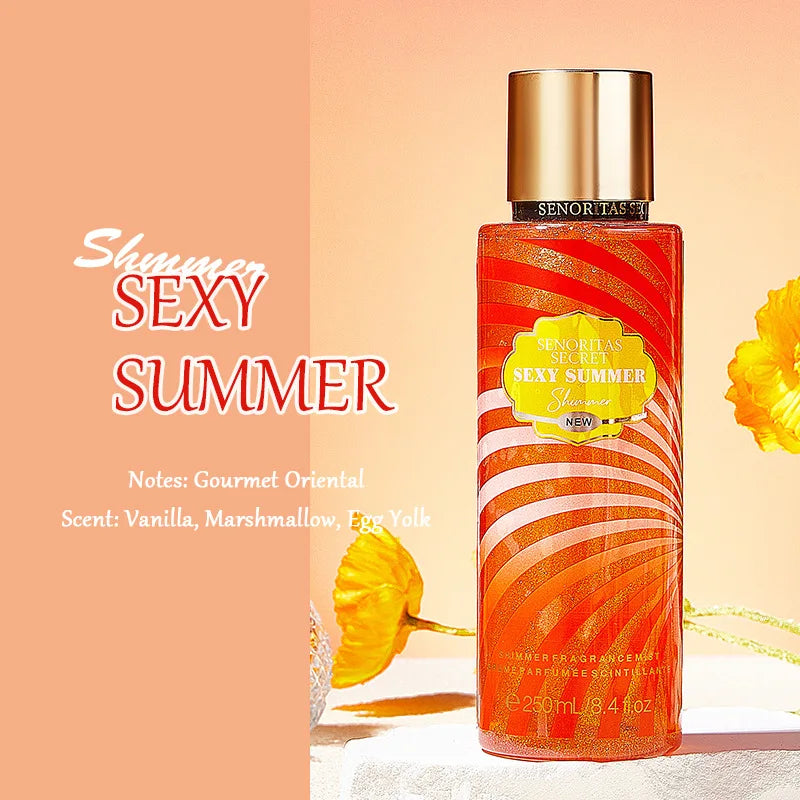 Senoritas Secret Fragrance Body Spray Long Lasting Scent Deodorant 250ml
