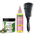 Goiple Black Castor Oil Curl Defining Cream and Hair Strengthening Kit