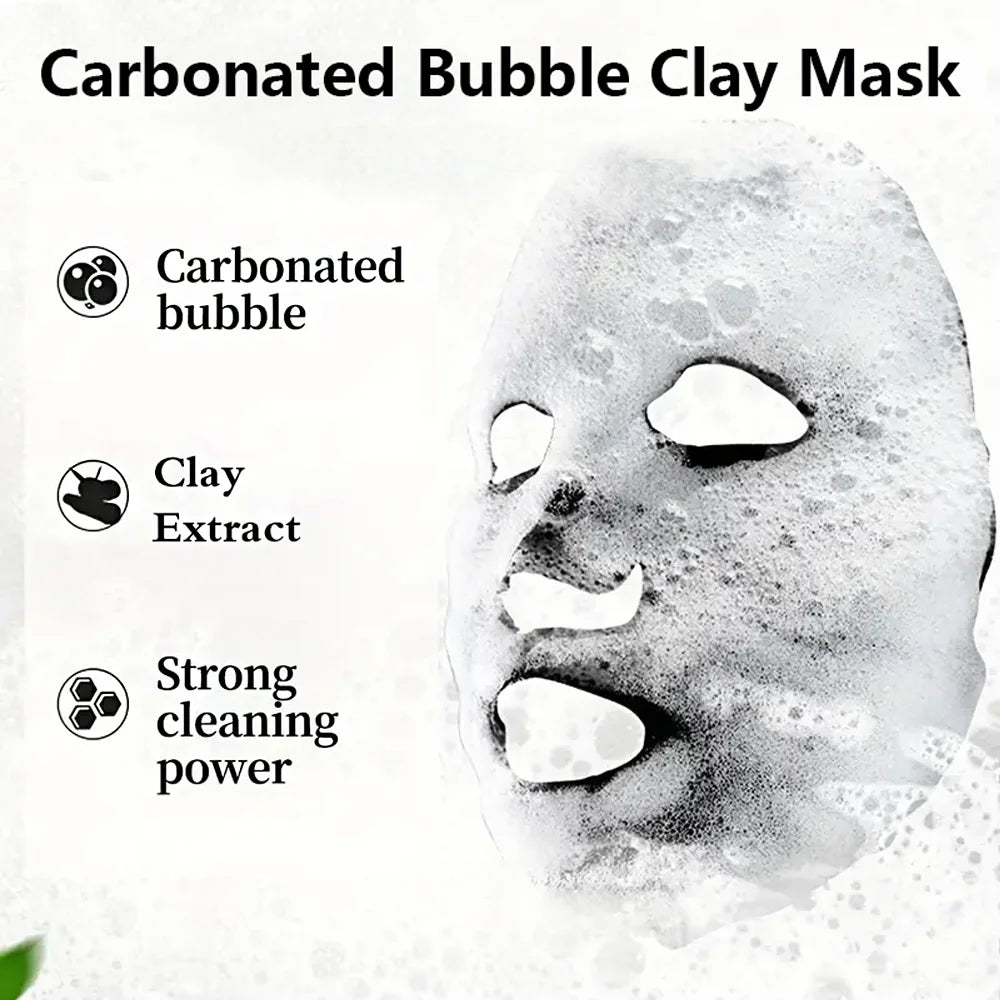 YUITIKUE Carbonated Bubble Clay Mask Pore Cleansing Face Treatment 50g