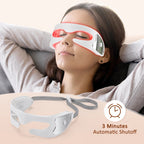 3D LED Red Light Therapy Eye Massager for Fatigue and Dark Circles