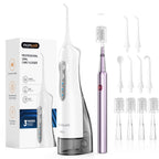 Electric Toothbrush and Portable Water Flosser Oral Care Set