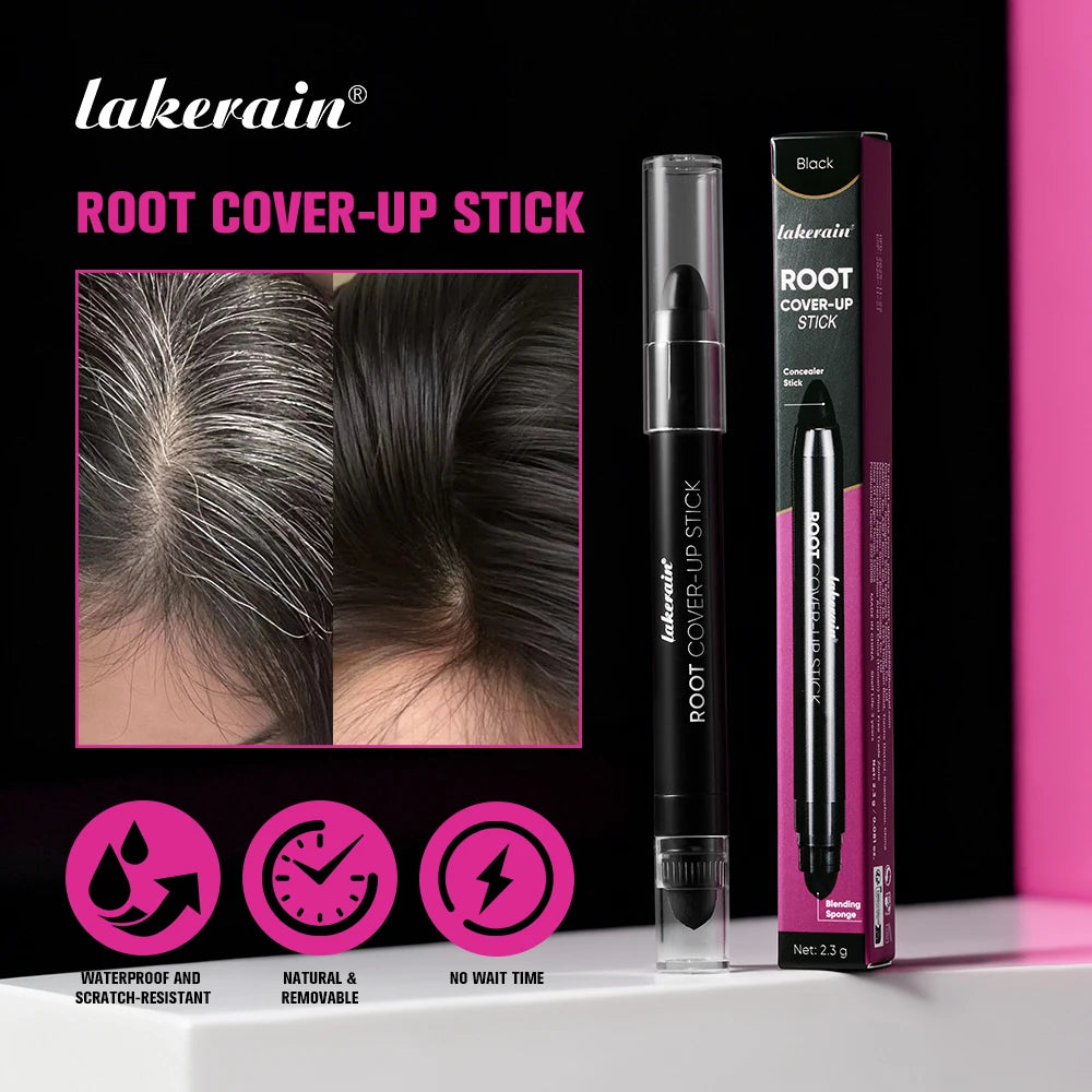Instant Root Cover-Up Stick for Gray Hair Coverage - 2
