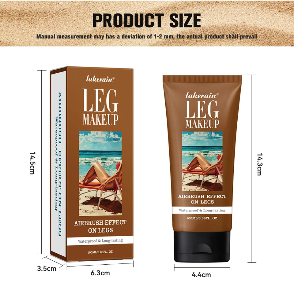 Waterproof Leg Makeup Foundation for Flawless Skin - 14