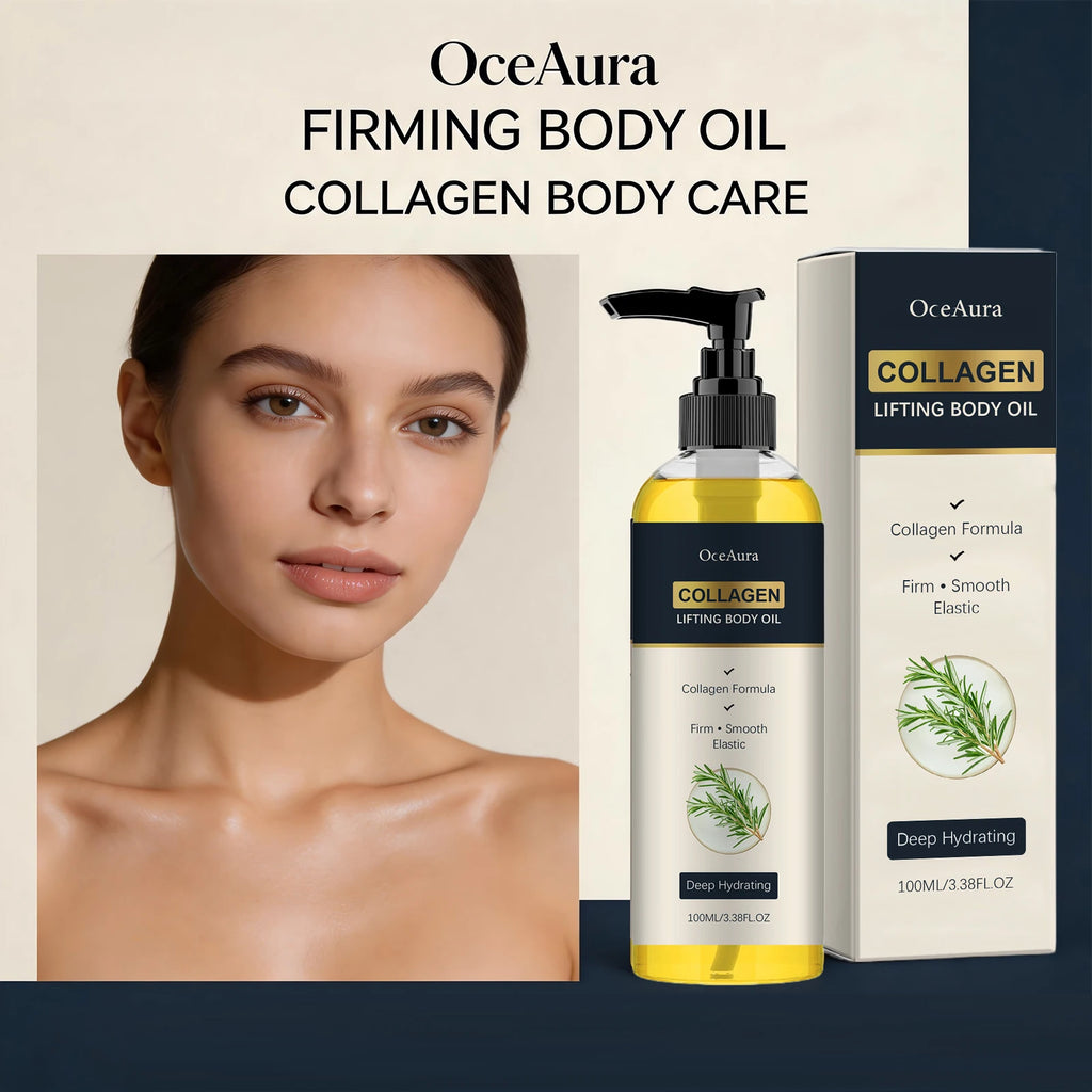 Collagen Firming Body Oil for Skin Elasticity and Moisturizing