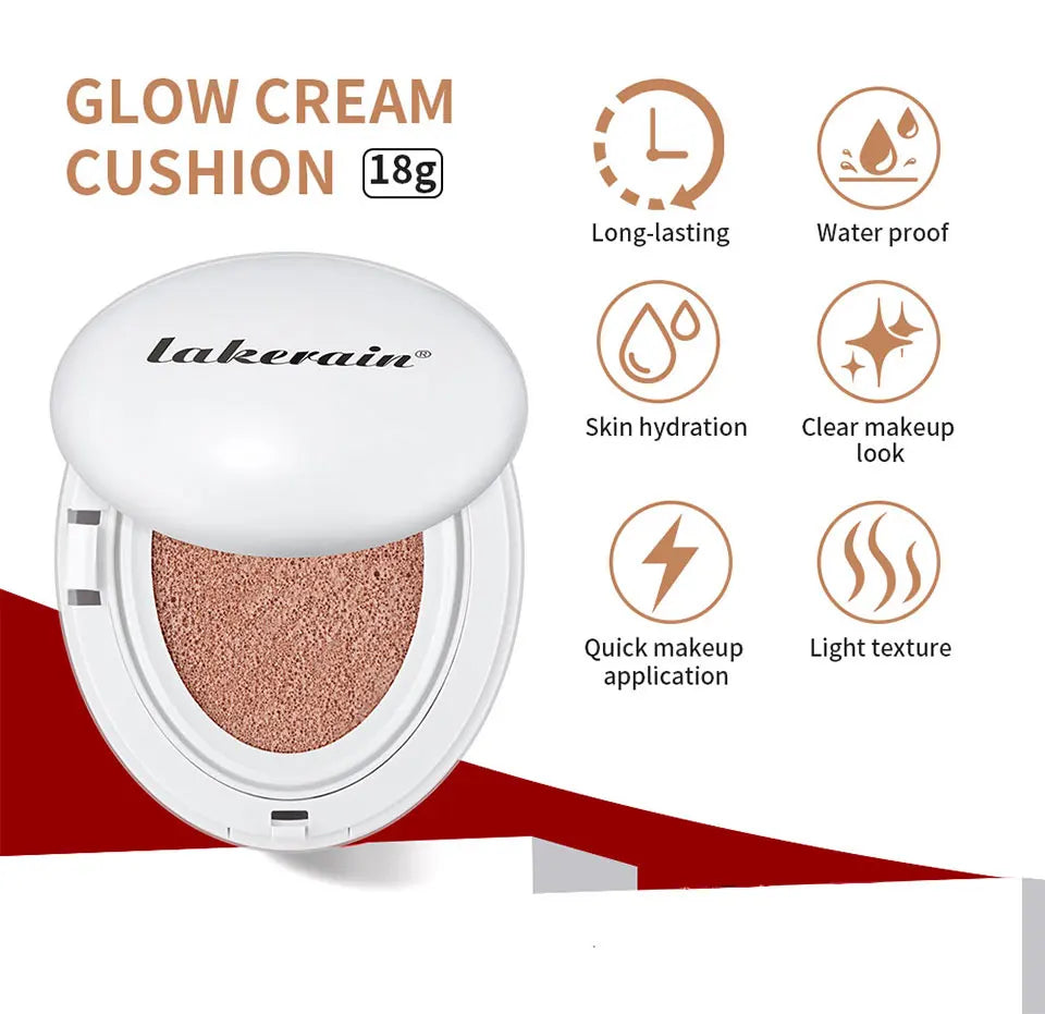 Dewy Glow Cream Cushion Foundation for Natural Coverage