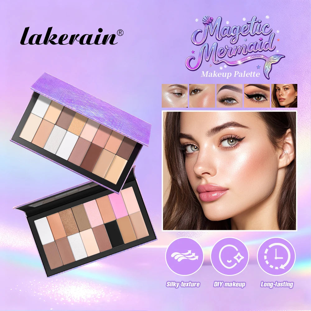 Magnetic DIY Multi-Use Makeup Palette for Eyeshadow and Face - 1