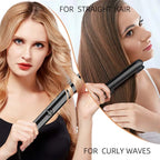 Professional Ceramic Hair Straightener Ionic Flat Iron Salon Styling Tool